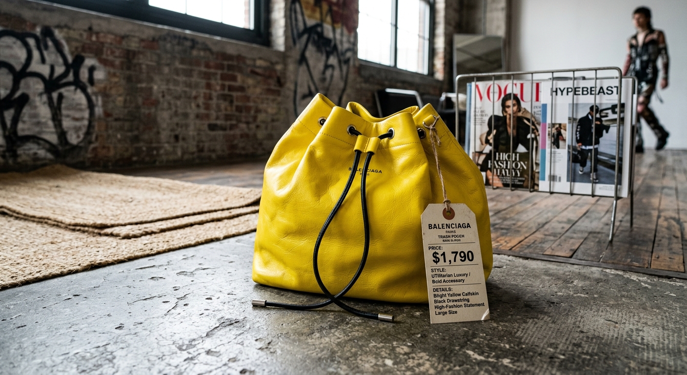 Balenciaga Trash Bag Yellow: Price, Style, and Details