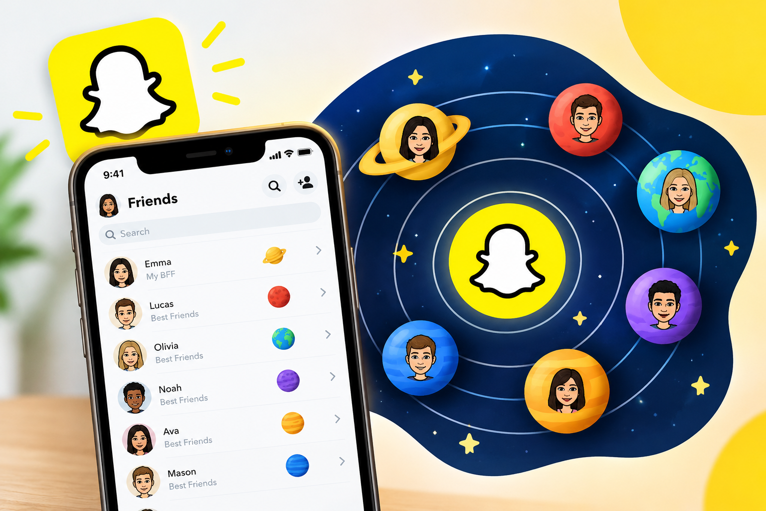 BFF Planets Snapchat: A Complete Guide